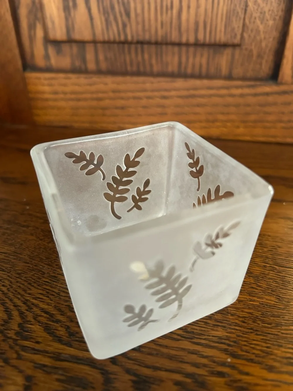 PartyLite duo glass decorative votives. - Picture 4 of 5